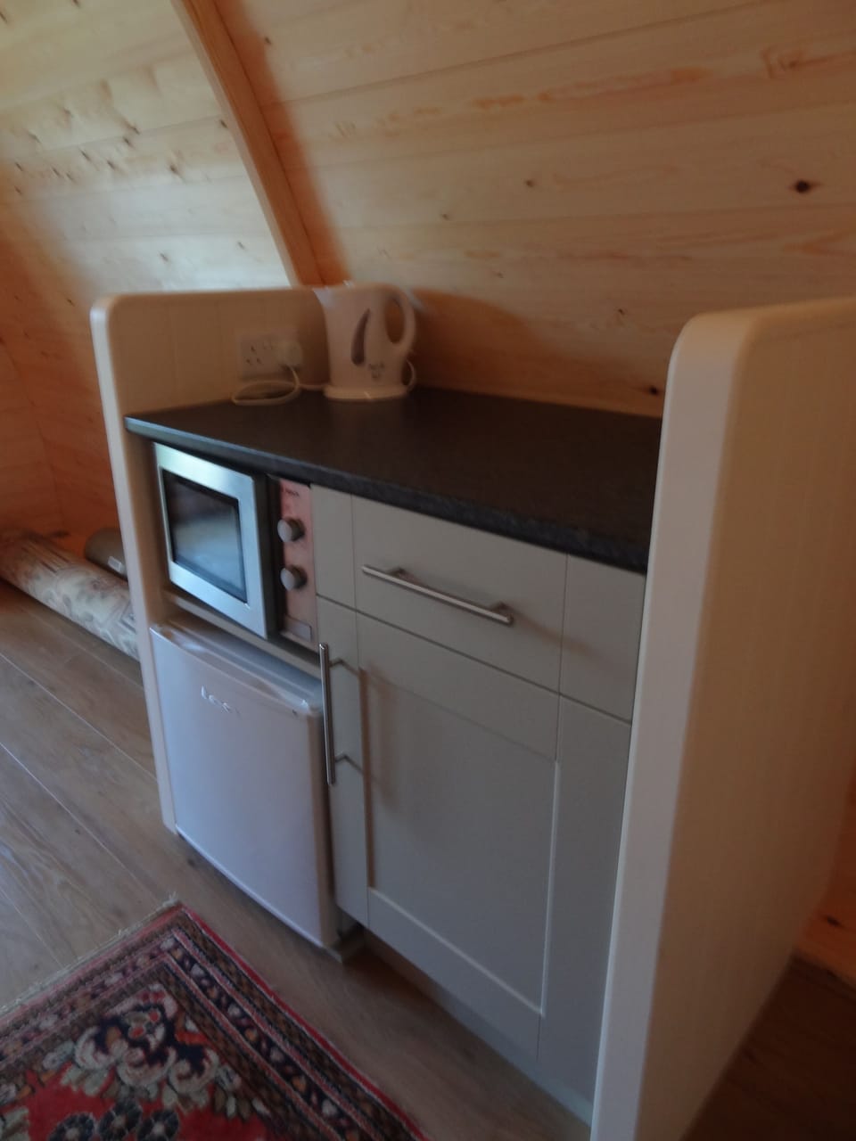 Camping MegaPod (no pets allowed) | Private kitchenette | Microwave, electric kettle