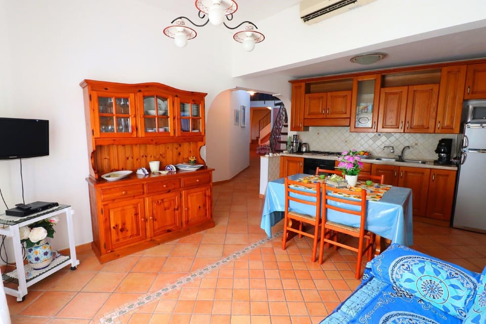 Romantic Duplex, Terrace, Sea View | Living area | 42-inch Smart TV with satellite channels, Netflix, first-run movies