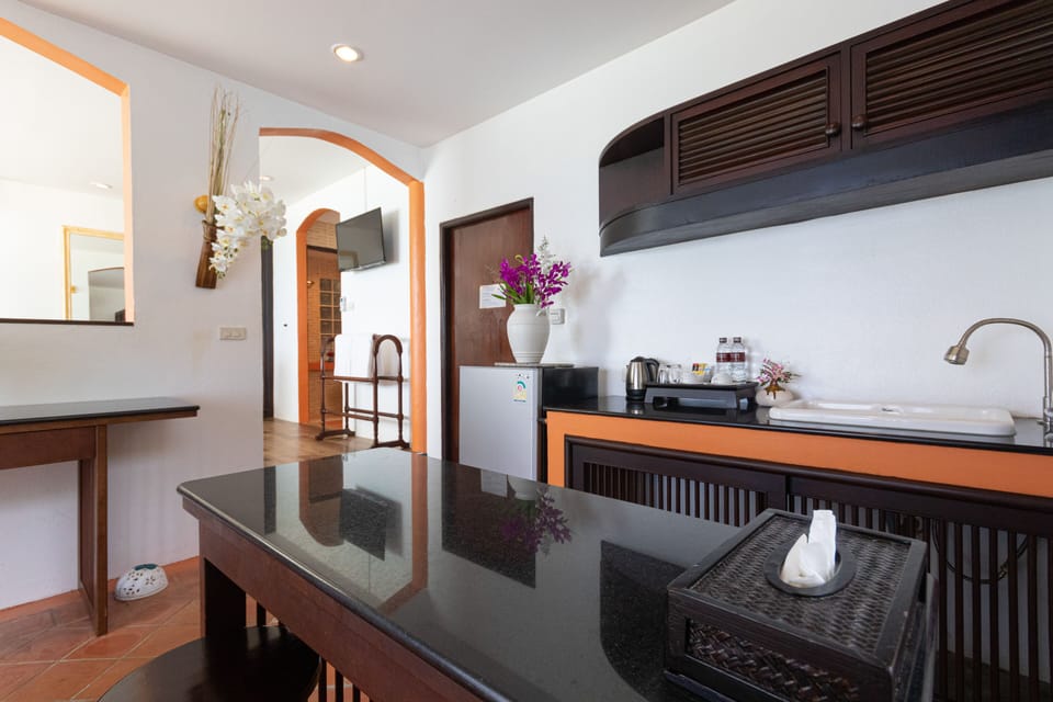 Villa, 1 Bedroom, Sea View, Beachfront | Living area | LED TV