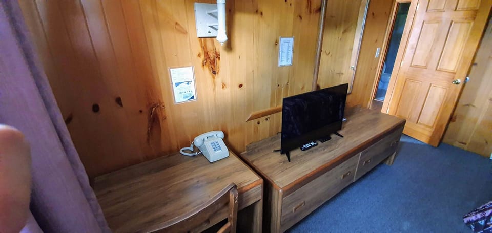 Desk, blackout drapes, iron/ironing board, free WiFi