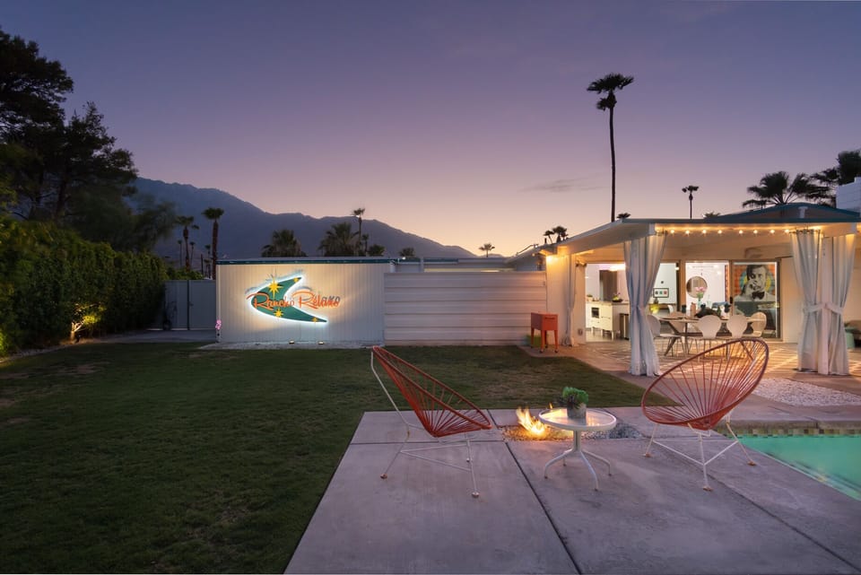 Rancho Relaxo from the hot tub