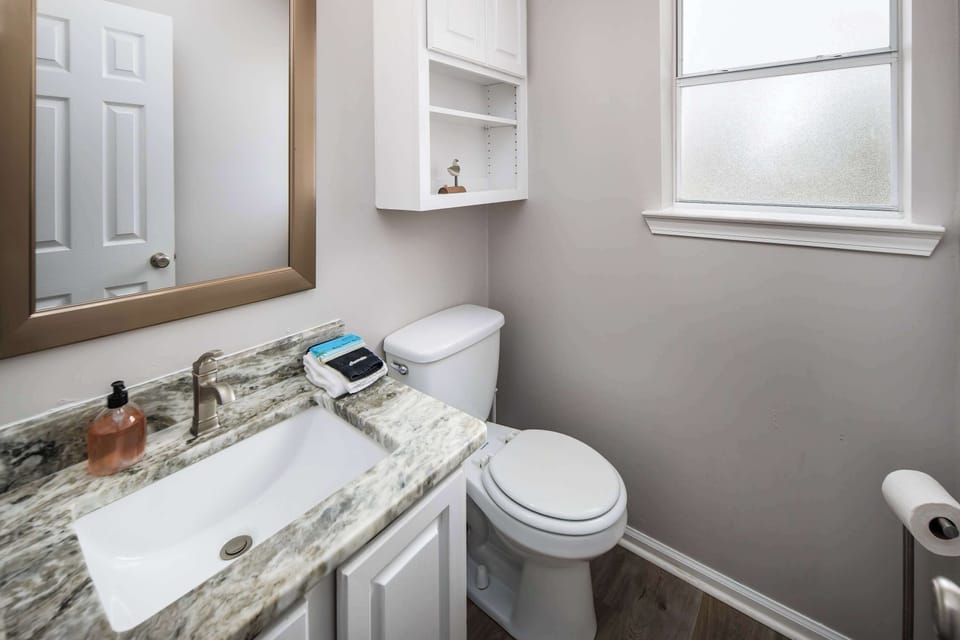 Side A Second floor half bath