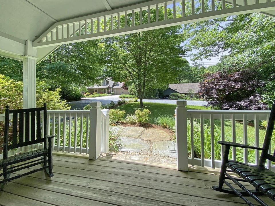 Sitting on the Front Porch