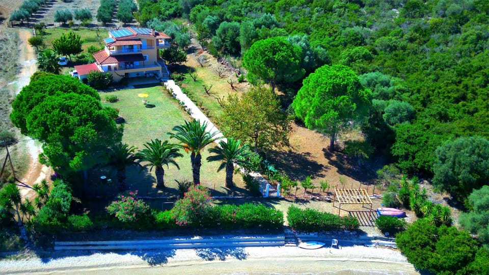 Villa Porto Matzavino from the above 