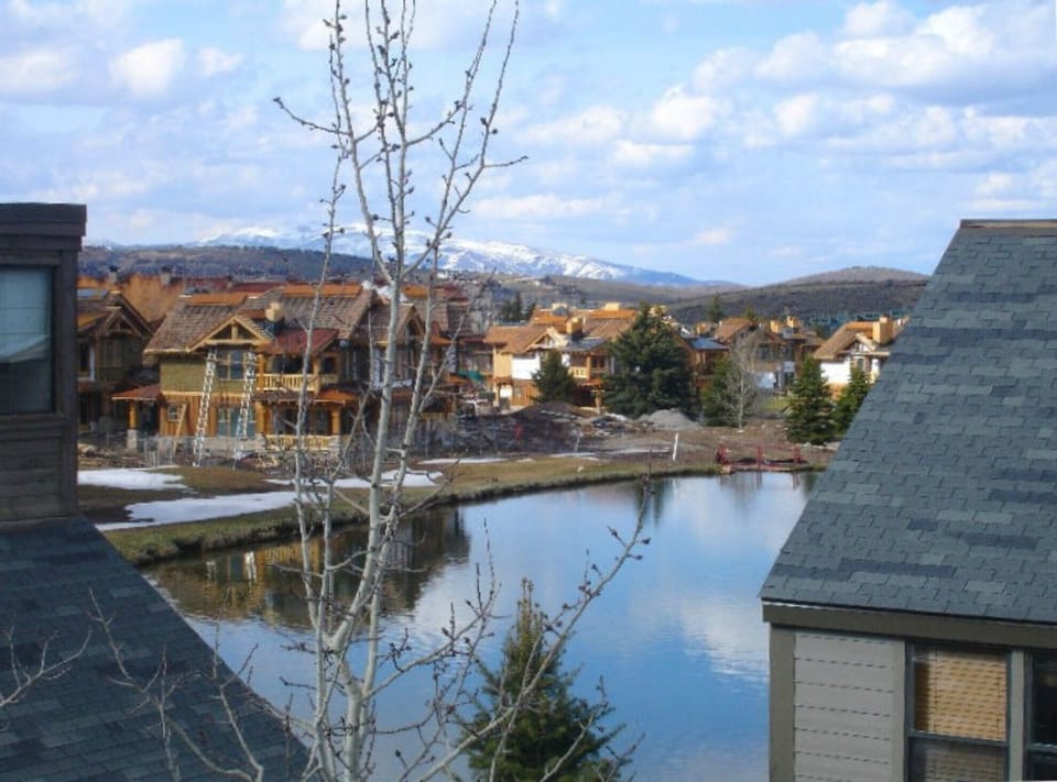 View of Pond from Third Floor Bedroom