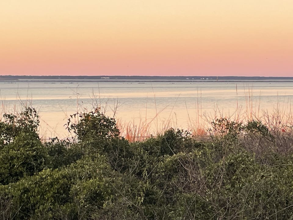 One of the many gorgeous views from the Porch of Bay View Villa 109C