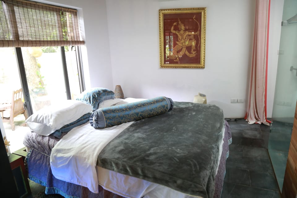 Villa, 1 Bedroom, Garden View | 1 bedroom, desk, iron/ironing board, free WiFi