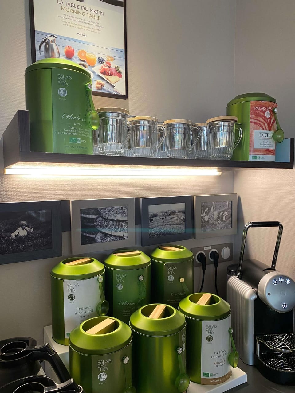 Daily buffet breakfast (EUR 21 per person)