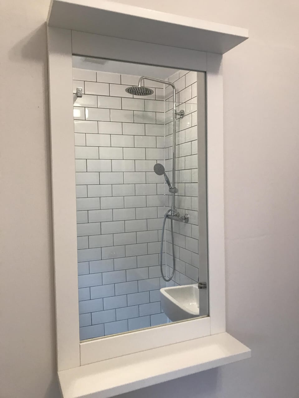 How about a shower to wake you up?