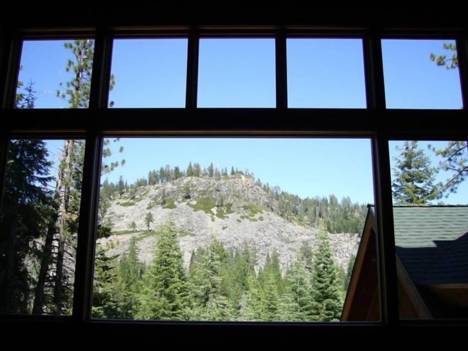 View of Sawtooth Ridge from Great Room