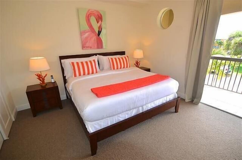 Spacious Bedroom Two (King Bed) w/En Suite Full Size Bath & Large Balcony Terrace...