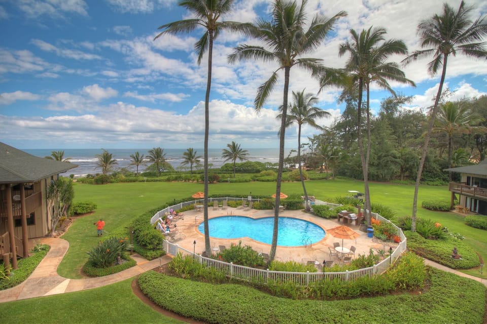 The view from the lanai can't be beat!