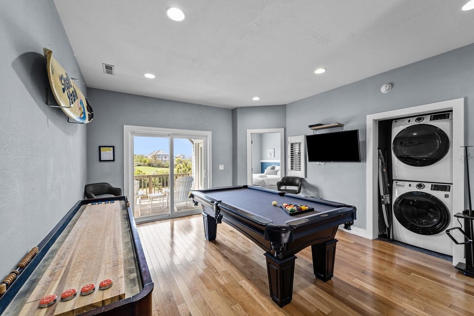 Recreation Room/Washer and Dryer on Second Level