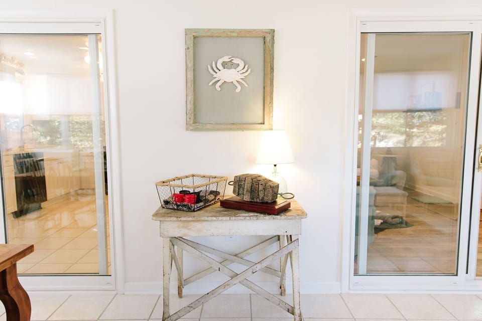 Enclosed Sunroom off Living Area to provide additional living space 