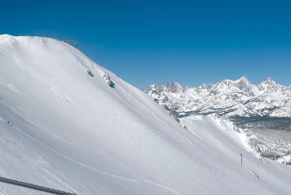 MAMMOTH SKI AREA! 