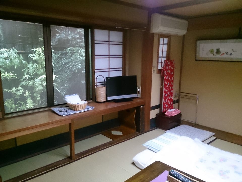 Japanese-Style Twin Room - Please contact the property if check in time will be later than 7PM. | Blackout drapes, iron/ironing board, free WiFi, bed sheets