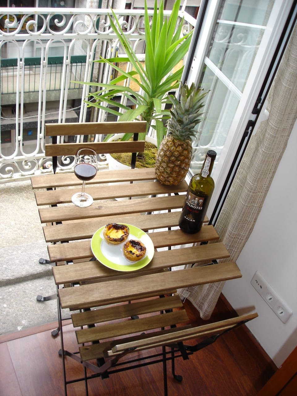 Balcony of the apartment