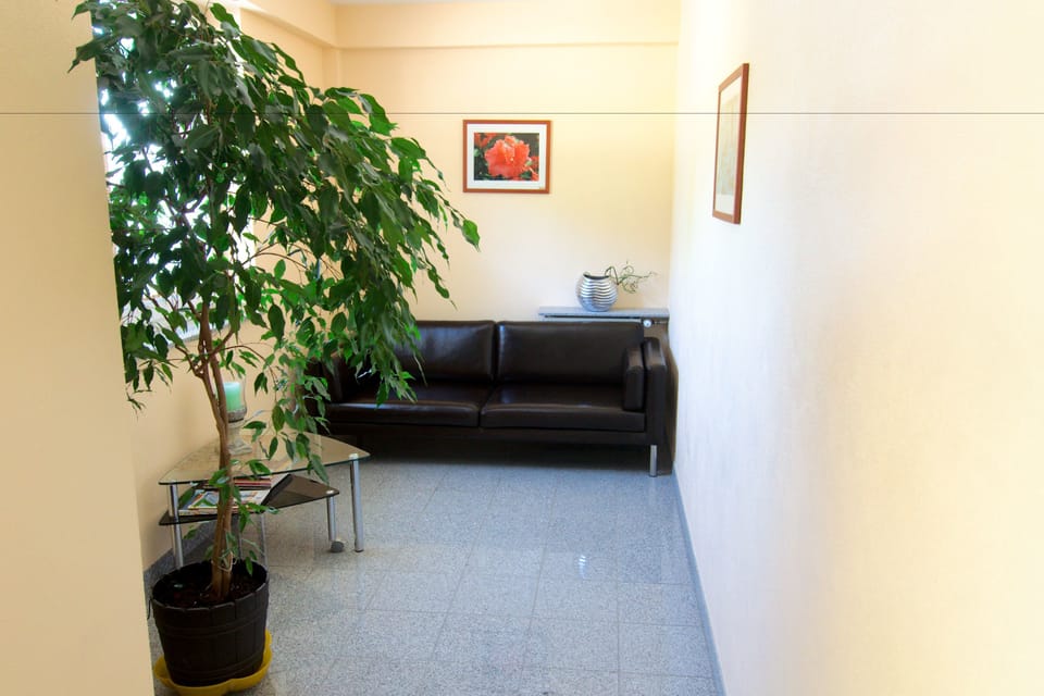 Lobby sitting area