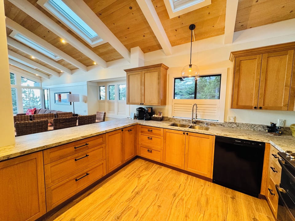 Spacious kitchen
