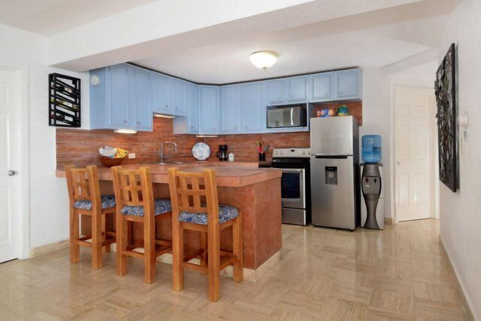 Imagine whipping up your favorite dishes in this fully stocked kitchen