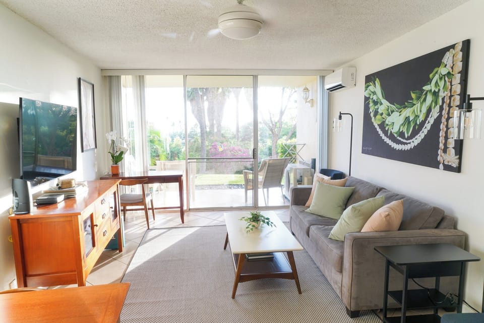 Living Room View from Dining Table