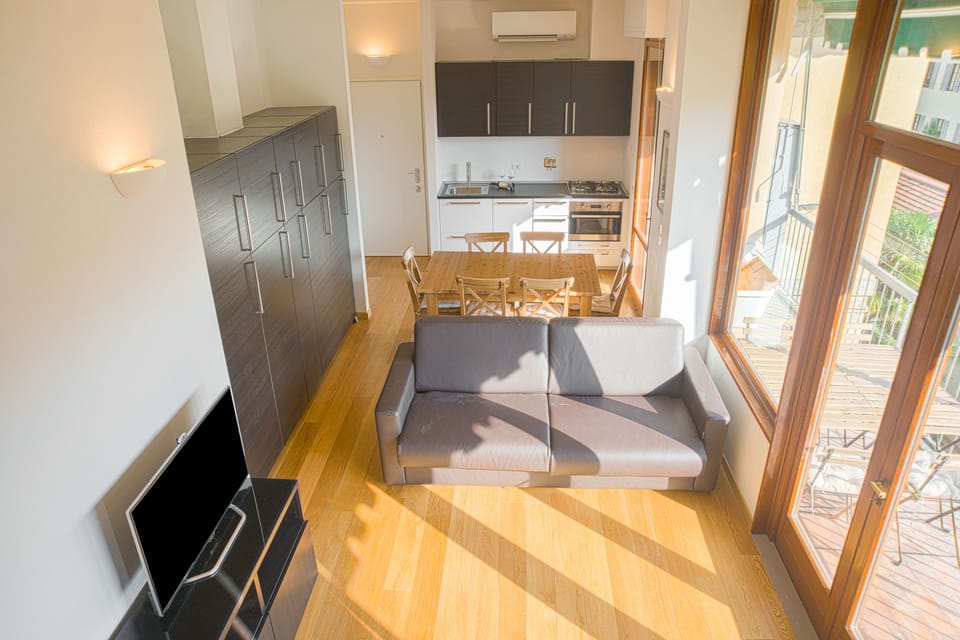 Apartment, 2 Bedrooms | Living area | Flat-screen TV