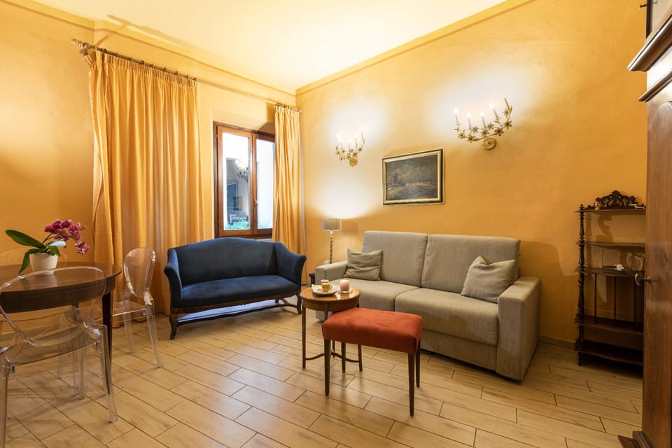 Apartment, 2 Bedrooms | Living area | TV