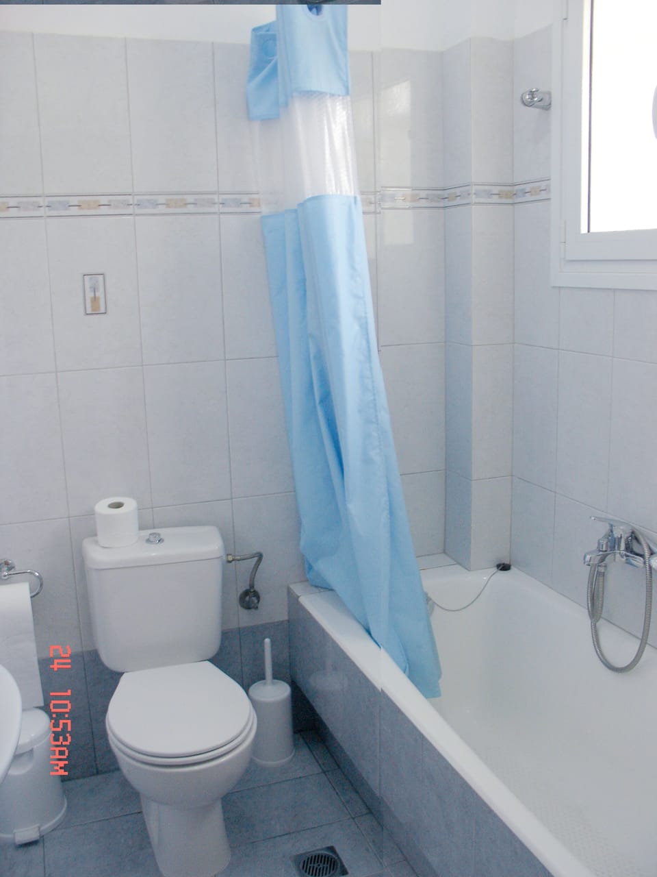 Hair dryer, towels