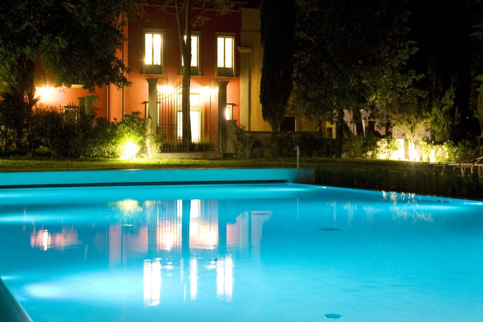 Front of property - evening/night