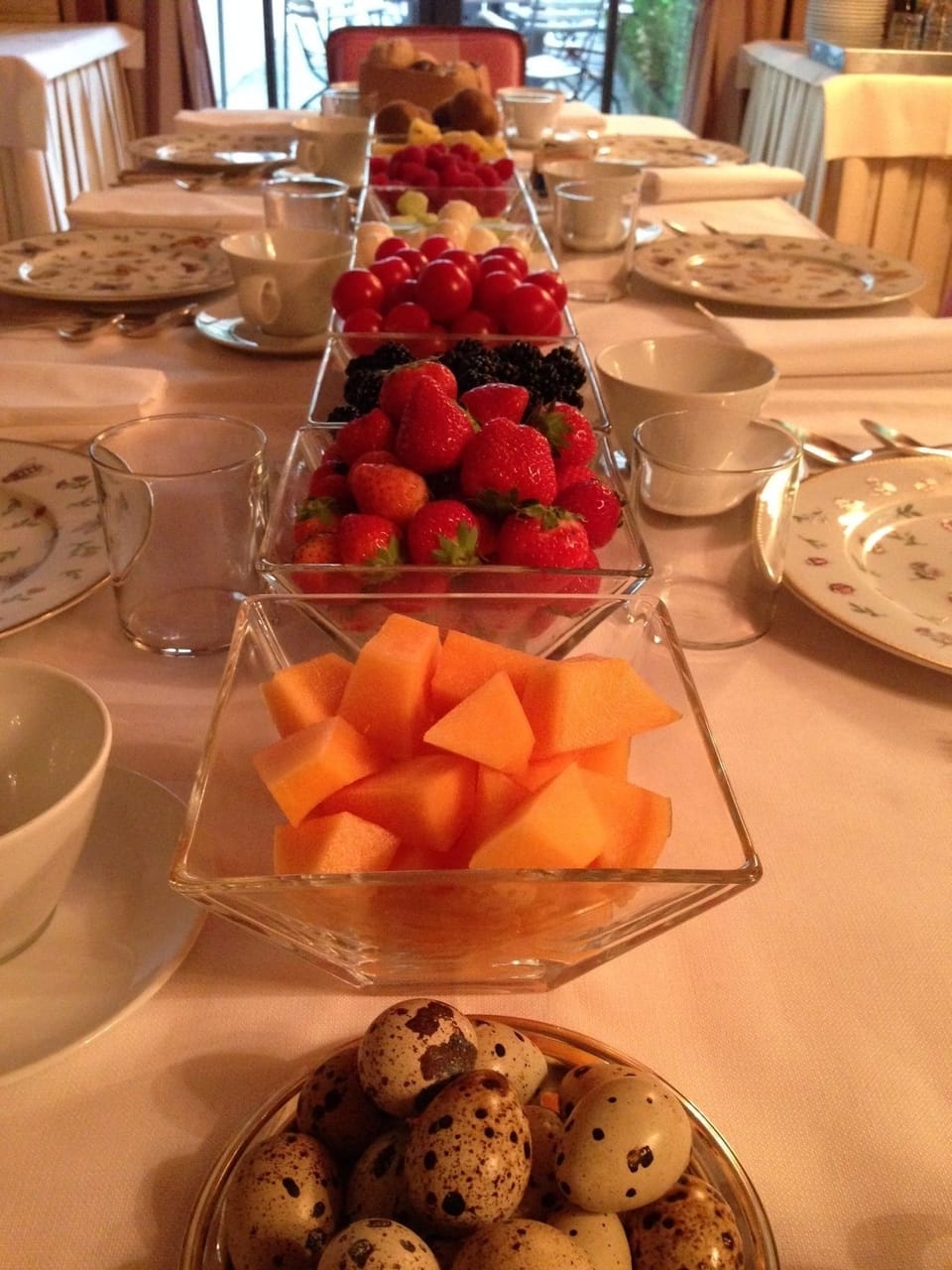 Breakfast area
