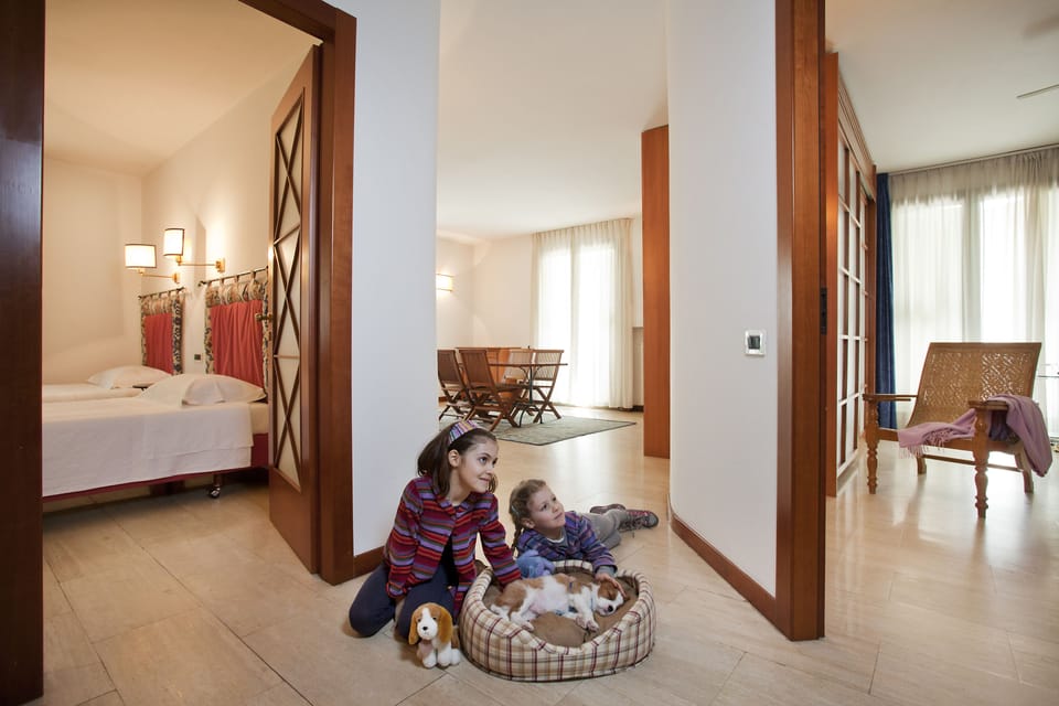Standard Apartment, 2 Bedrooms | Premium bedding, down comforters, in-room safe, blackout drapes