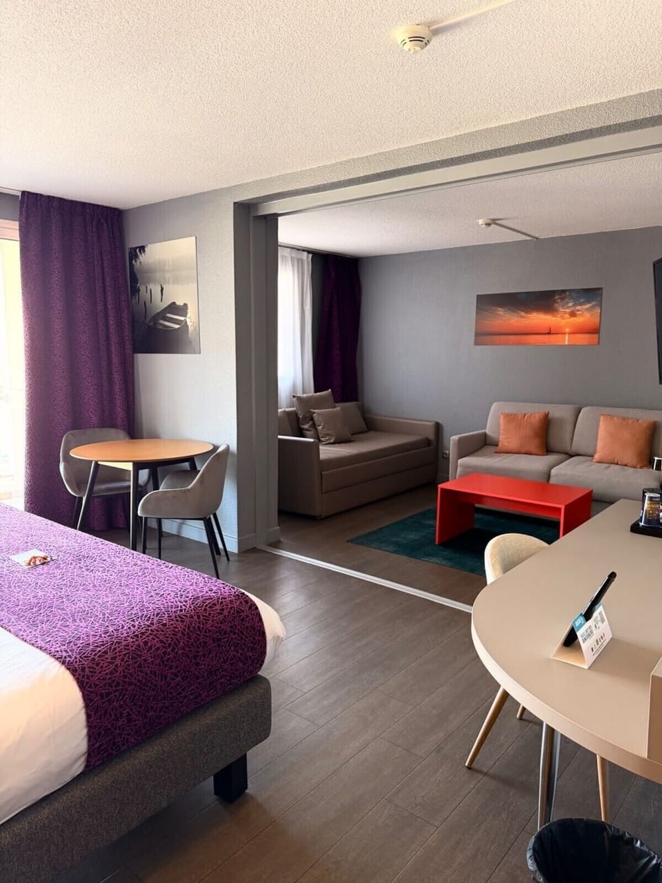 Minibar, in-room safe, desk, blackout drapes