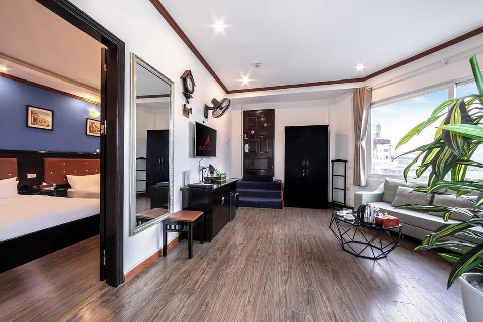 Family Room, City View | Living area | 32-inch flat-screen TV with cable channels