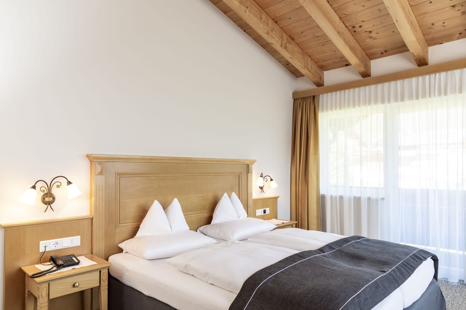 Pillowtop beds, in-room safe, blackout drapes, soundproofing