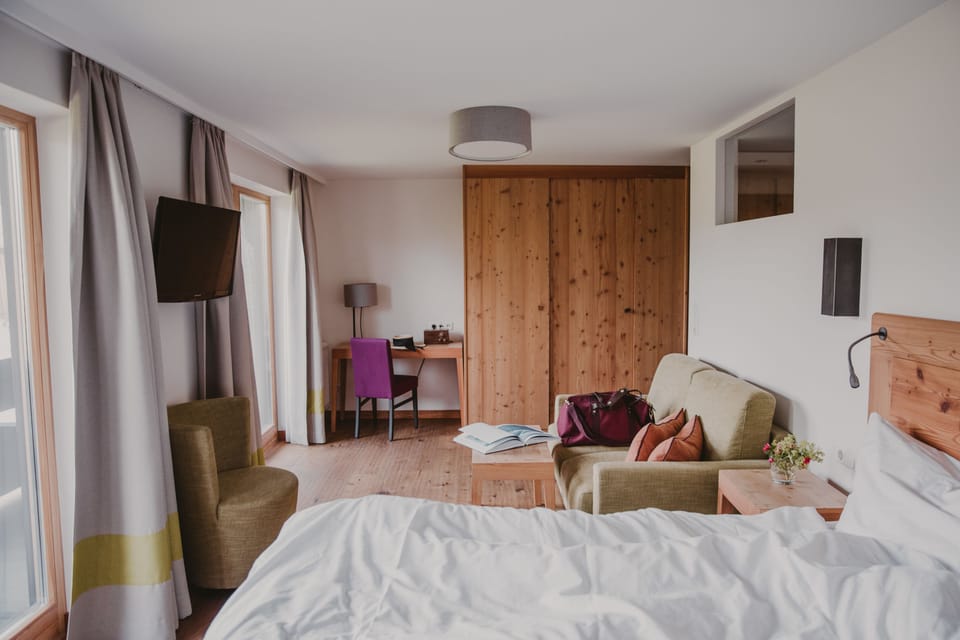 Junior Suite, Balcony, Mountain View | In-room safe, desk, soundproofing, free WiFi
