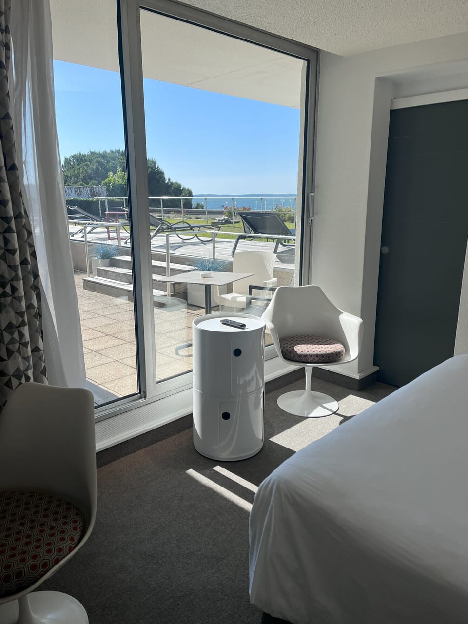 Single Room, Terrace, Sea View | Premium bedding, in-room safe, desk, laptop workspace