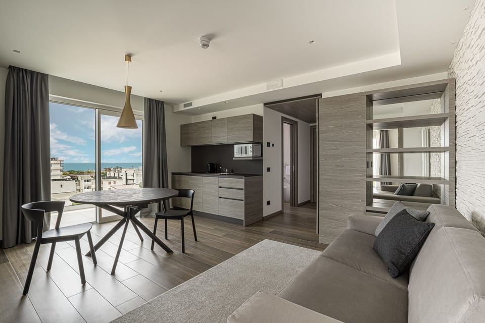Superior Apartment, Annex Building | Living area | LCD TV