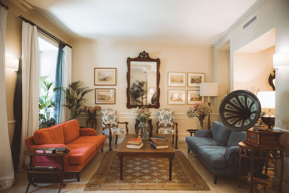 Lobby sitting area