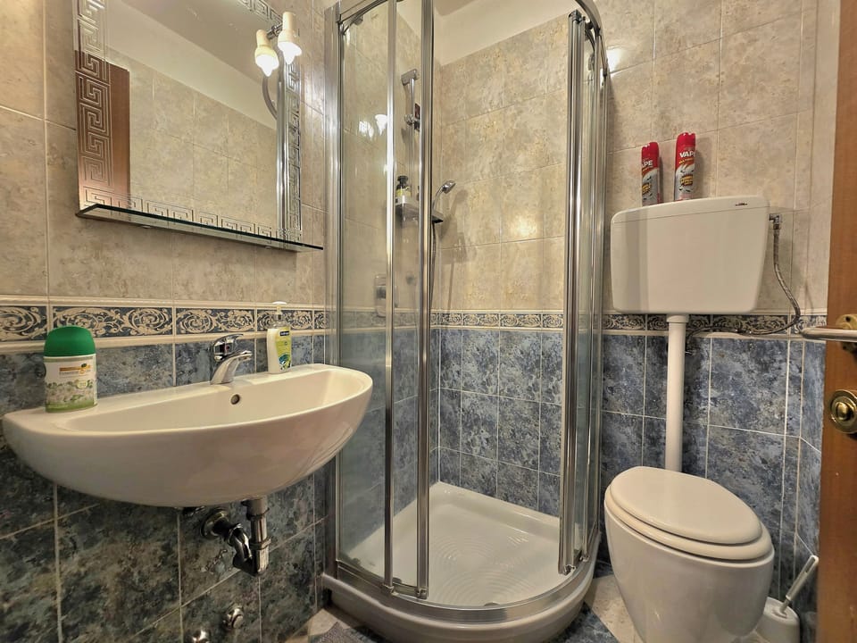 Triple Room, Private Bathroom | Bathroom | Shower, rainfall showerhead, hair dryer, towels