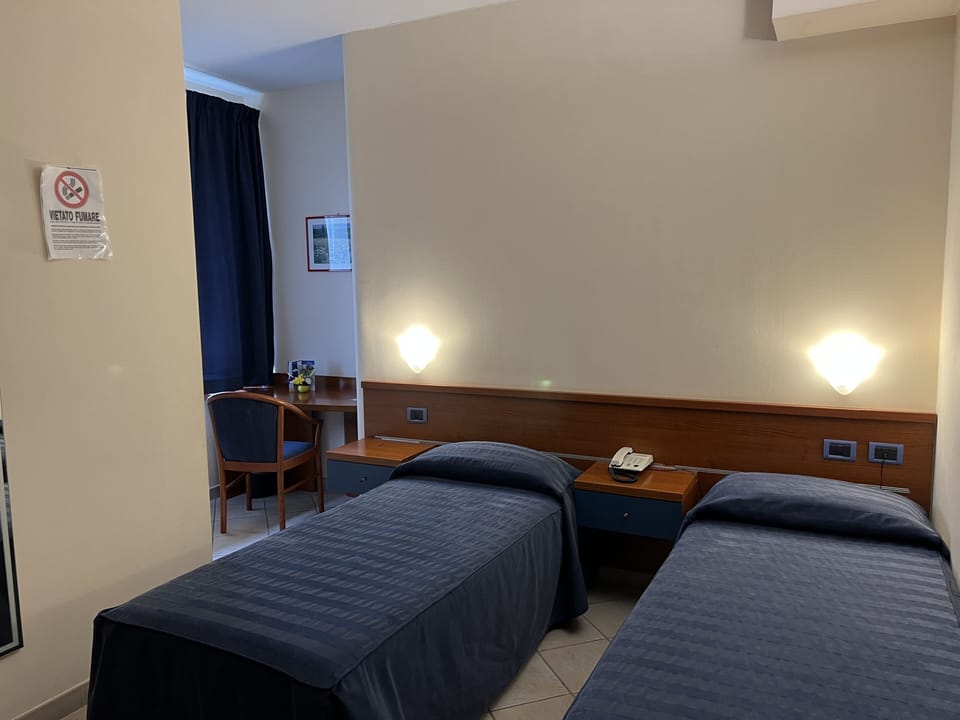 Economy Double Room | Premium bedding, minibar, desk, laptop workspace