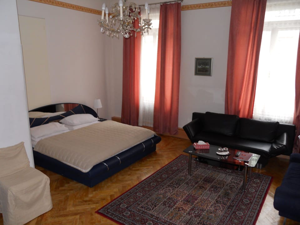 Desk, blackout drapes, iron/ironing board, free WiFi