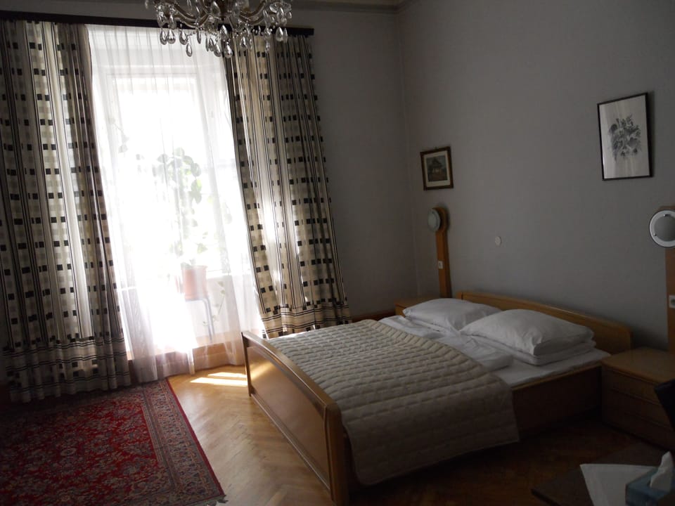 Desk, blackout drapes, iron/ironing board, free WiFi