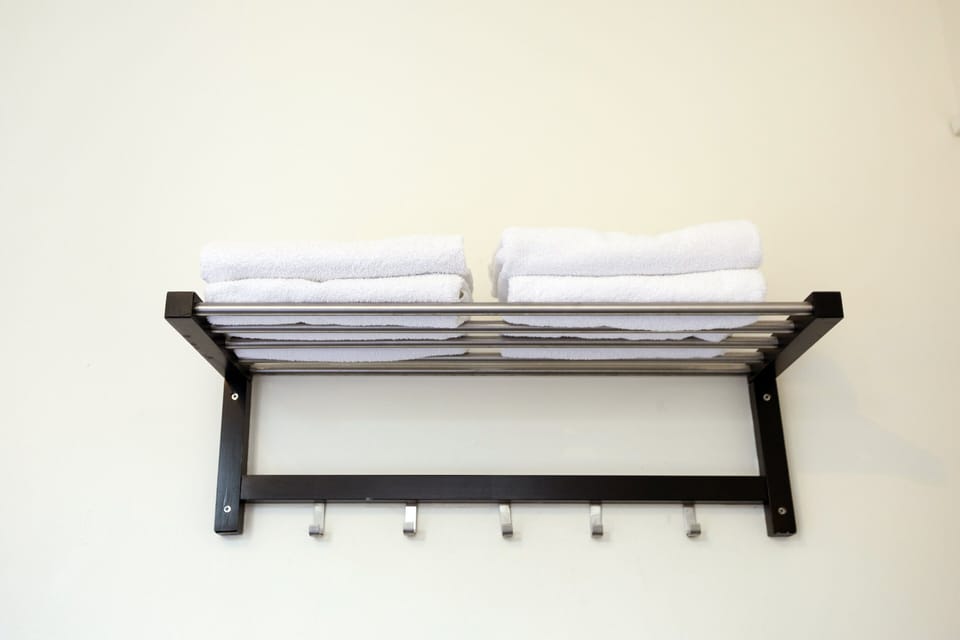 Basic Quadruple Room, Shared Bathroom | Bathroom amenities | Free toiletries, hair dryer, towels, soap