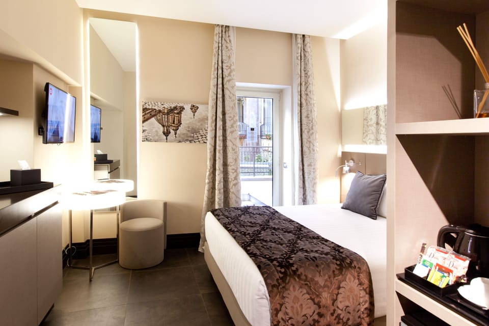 Premium bedding, minibar, in-room safe, desk
