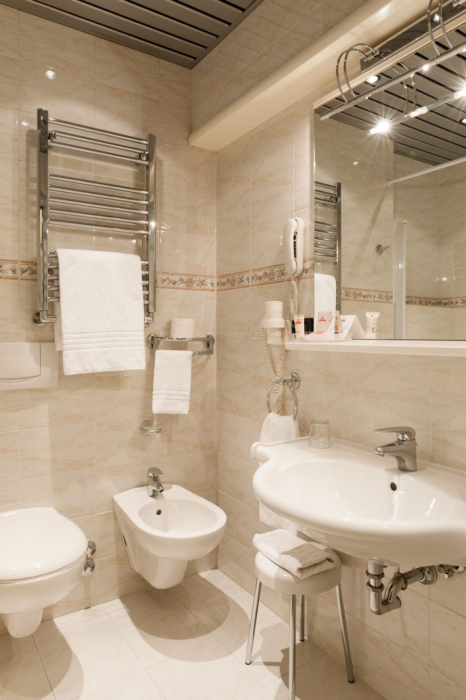 Executive Single Room | Bathroom | Shower, rainfall showerhead, free toiletries, hair dryer