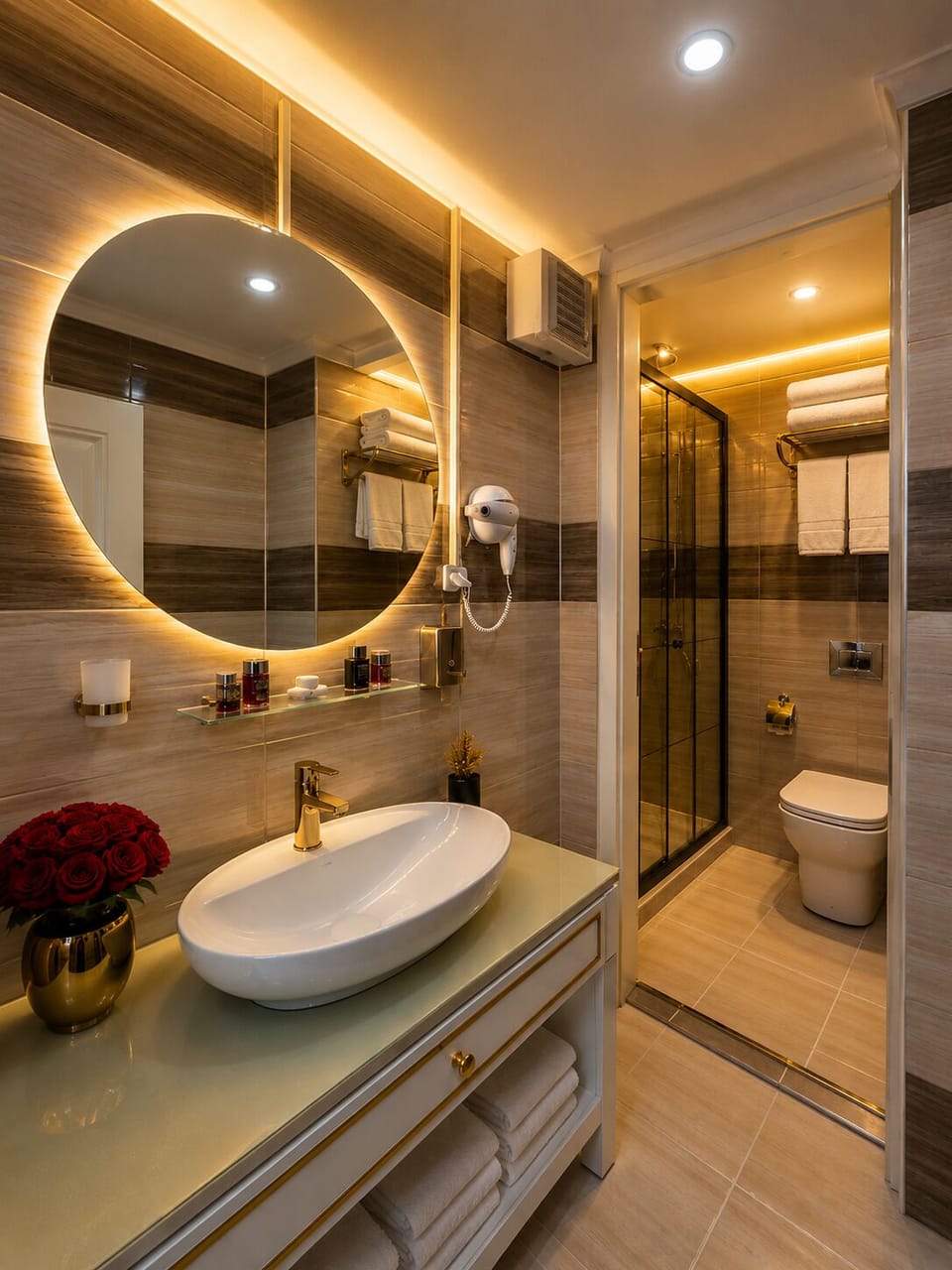 Deluxe Suite | Bathroom | Shower, eco-friendly toiletries, hair dryer, slippers