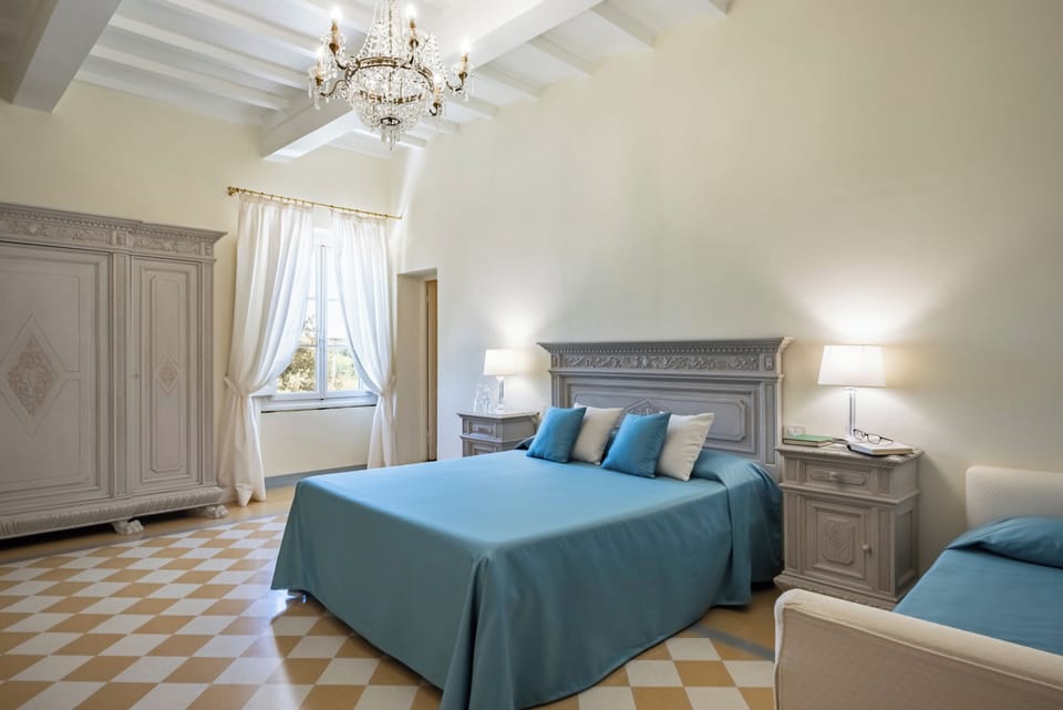 Individually decorated, individually furnished, desk, blackout drapes