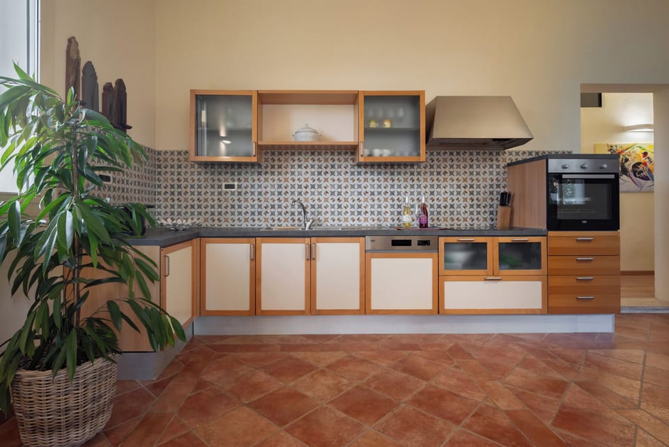 Exclusive Villa, 4 Bedrooms, Private Pool, Ground Floor | Private kitchen | Coffee/tea maker, highchair