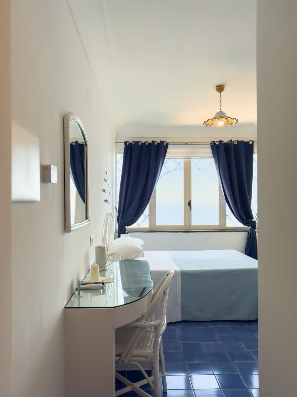 Standard Double or Twin Room, Sea View | Frette Italian sheets, memory foam beds, minibar, in-room safe