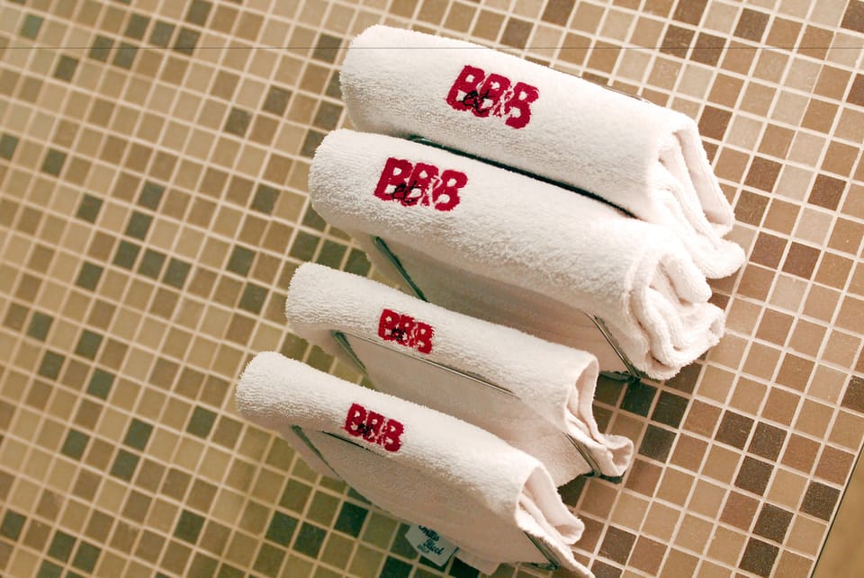 Free toiletries, hair dryer, slippers, bidet